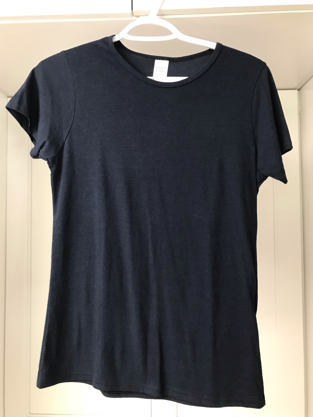 Classic Jerico Bamboo Navy Short-Sleeve Women's Tee US S